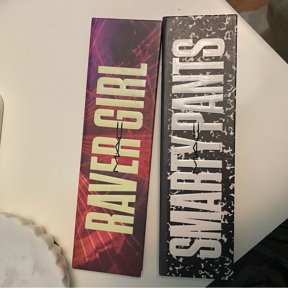 MAC Raver Girl and Smarty Pants Eyeshadow Palettes